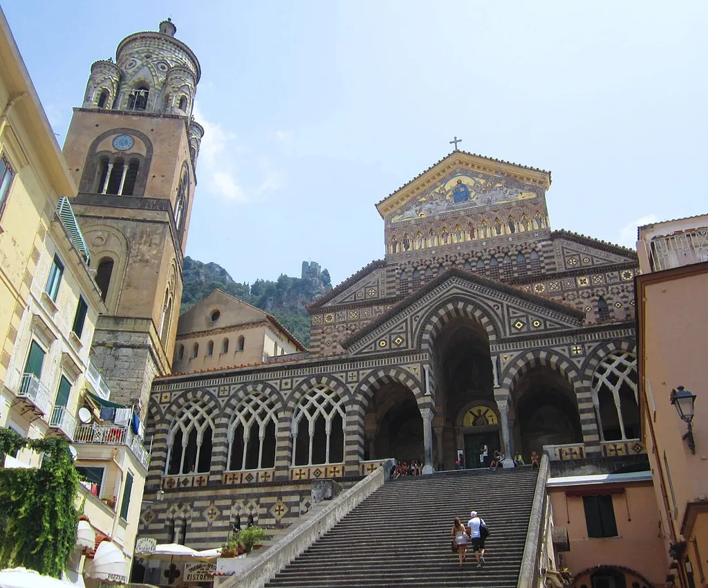 veduta del Duomo di Amalfi