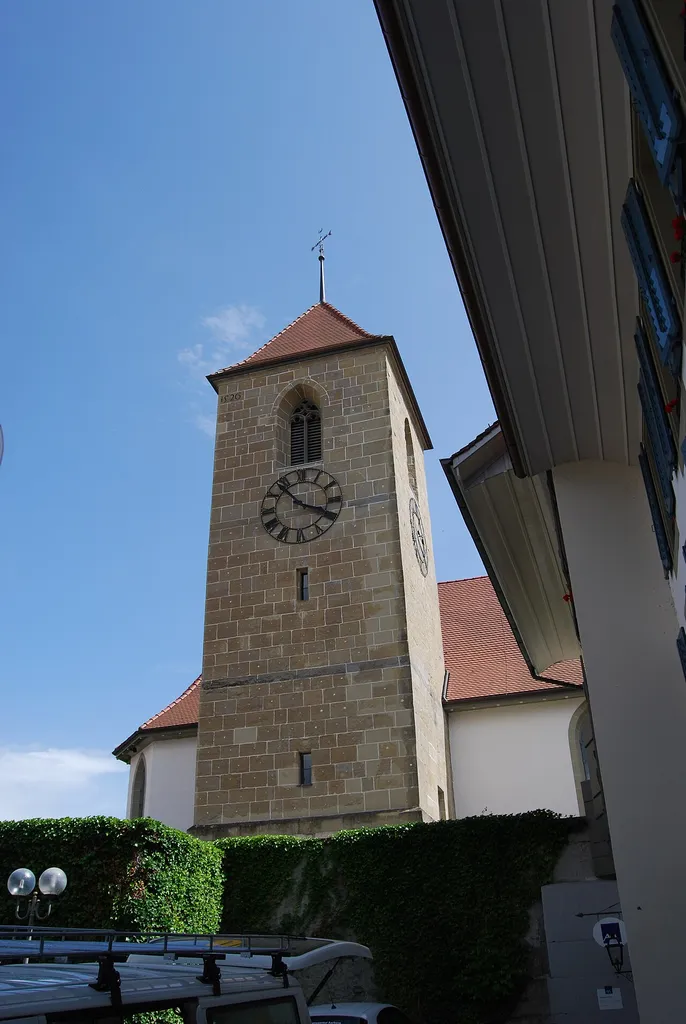 Church of Aarberg, canton of Bern, Switzerland