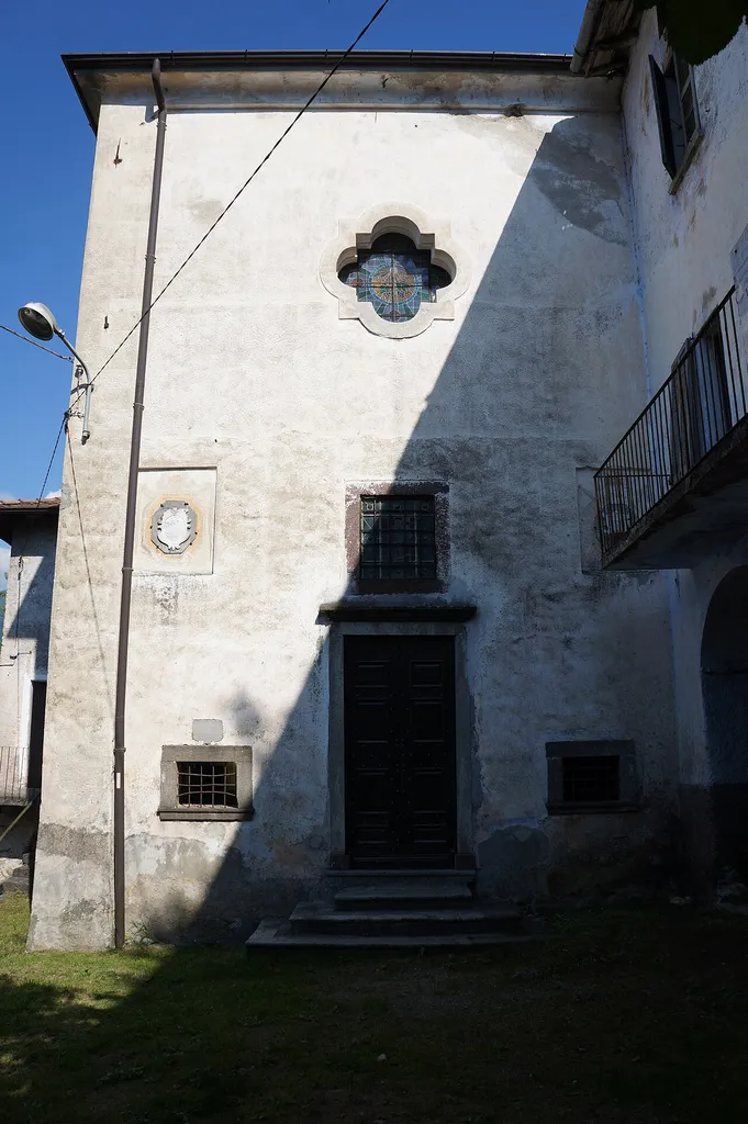 Facciata della chiesa di Portone (Perledo)