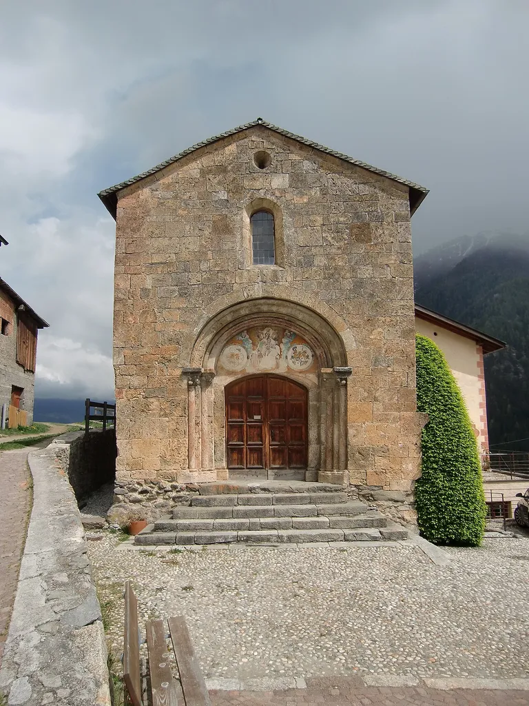 Die Kirche St. Johann in Taufers im Münstertal