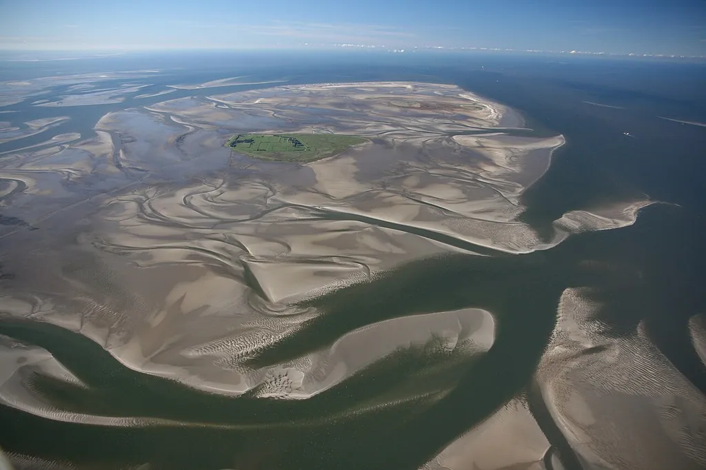 Luftbild: Insel Neuwerk