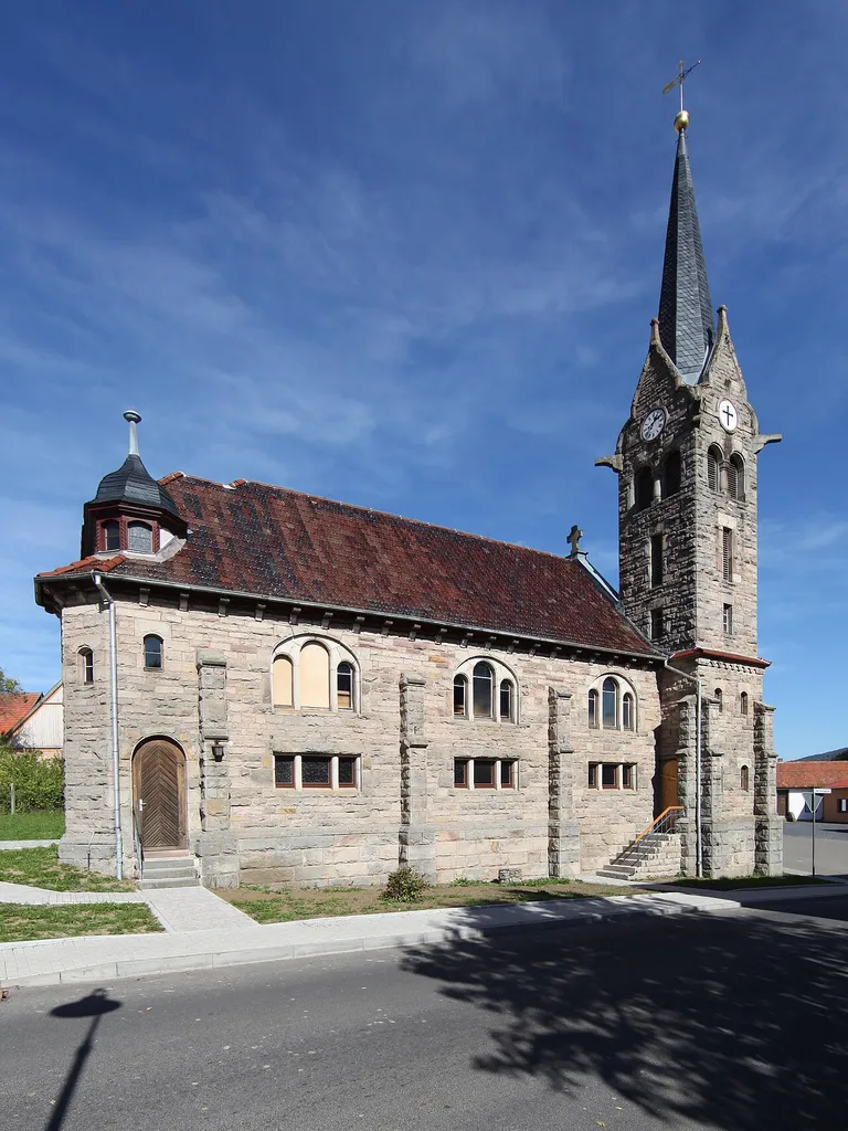 Evangelische Kirche in Schafhausen, 1902 Karl Behlert