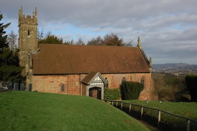 St Kenelm's Church, Romsley St Kenelm's church at Romsley stands on the northern slopes of the Clent Hills and is built on the site of the alleged murder Kenelm, a king of Mercia in the early ninth century. The capital of the kingdom of Mercia was Winchcombe on the edge of the Cotswolds and a 60 miles long distance path called St Kenelm's Way link these two places. See: http://www.walkingpages.co.uk/trails_paths/LDP_stkenelmsway.htm 'Now, take St Kenelm's life which I've been reading; He was Kenulph's son, the nobel king Of Mercia. Now St Kenelm dreamt a thing Shortly before they murdered him one day. He saw his murder in a dream, I say...' - Chaucer, The Nun's Priest's Tale