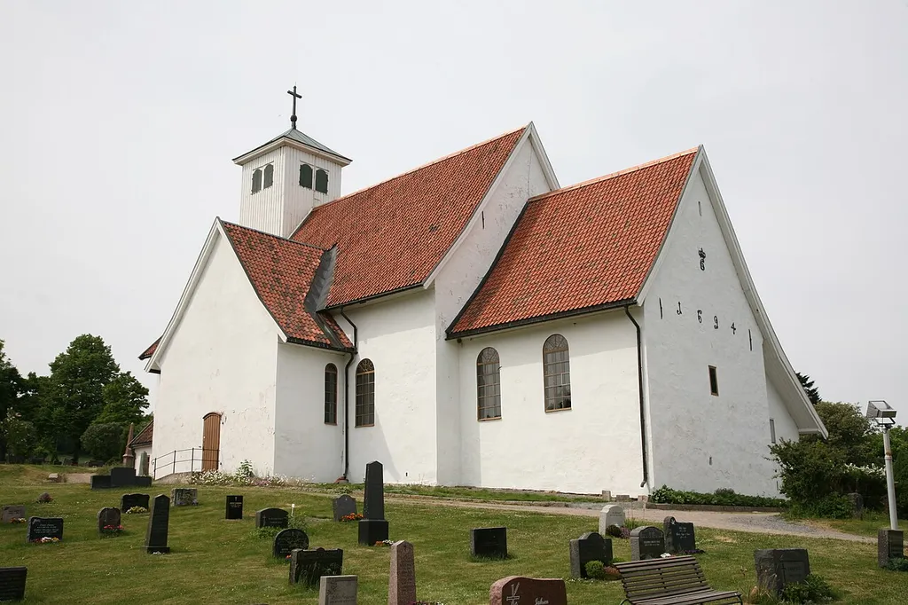 Frogner church in Lier, Buskerud, Norway