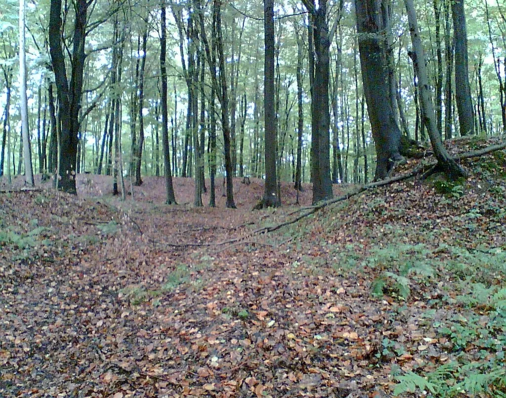 links und rechts Wall aussen, hinten Wall innen