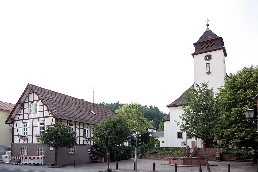 Die Herz-Jesu-Kirche in Mörlenbach-Weiher