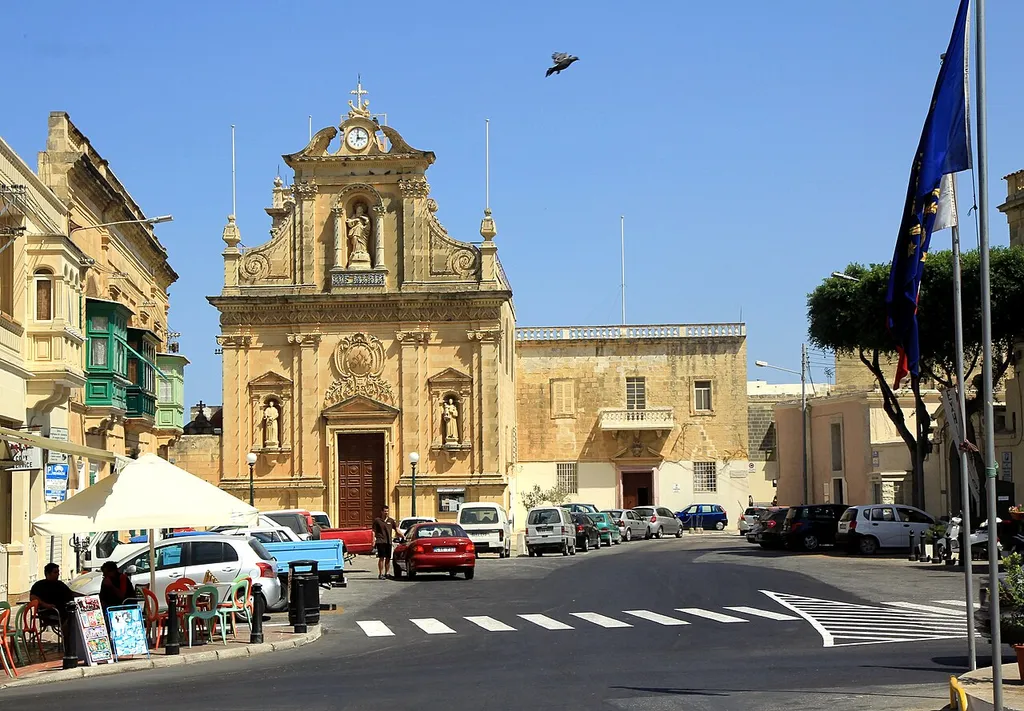 Church of St Francis, Victoria Gozo in Victoria - capital of Gozo island, Malta