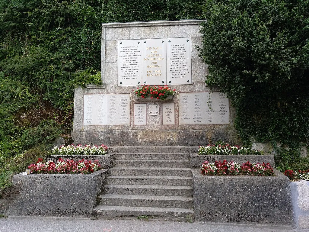 War memorial Hallstatt