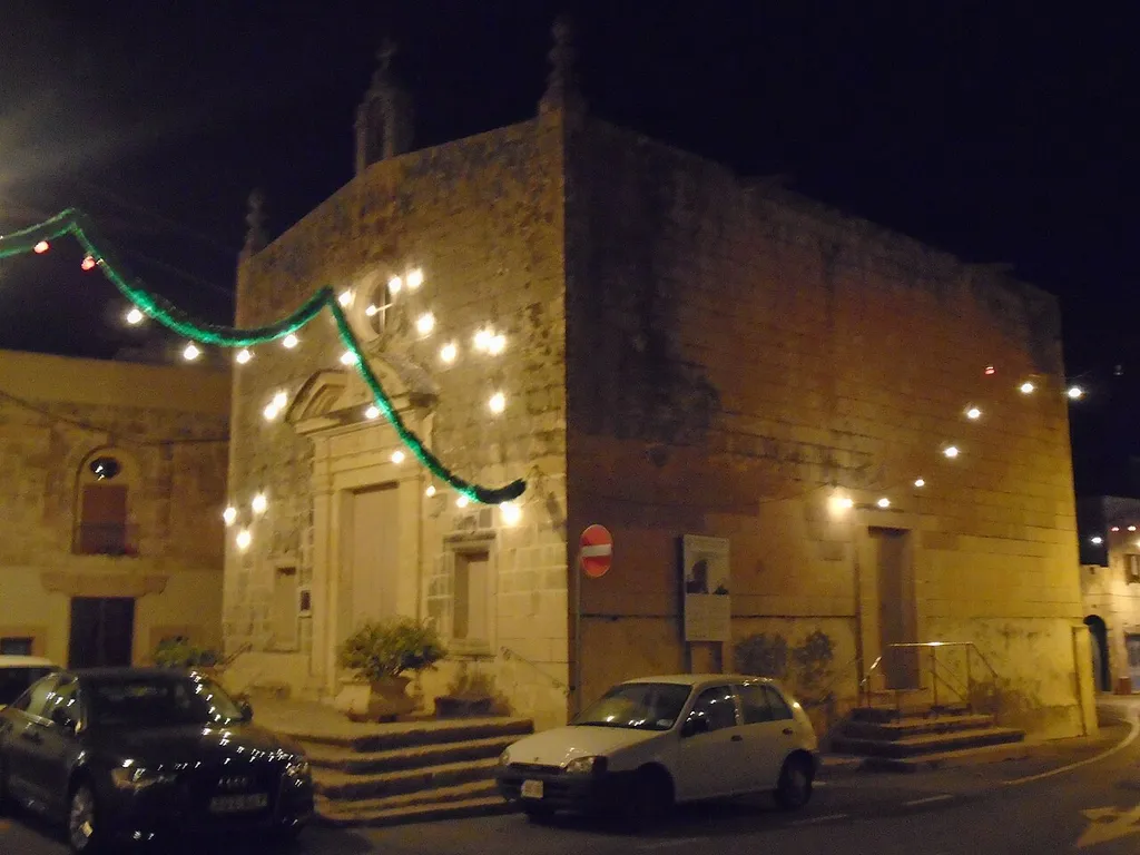 The chapel of Our Saviour in Qrendi Malta.