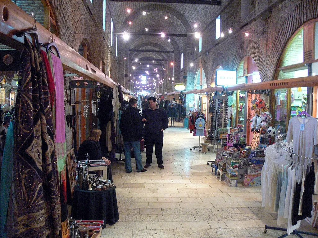 The Gazi-Husrev-Beg-Bazaar.