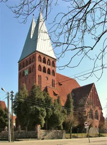Evangelical church in Ostróda