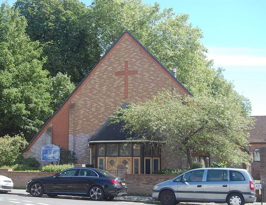 Church of the Holy Family, Sorrento Road, Sutton, London Borough of Sutton, England.