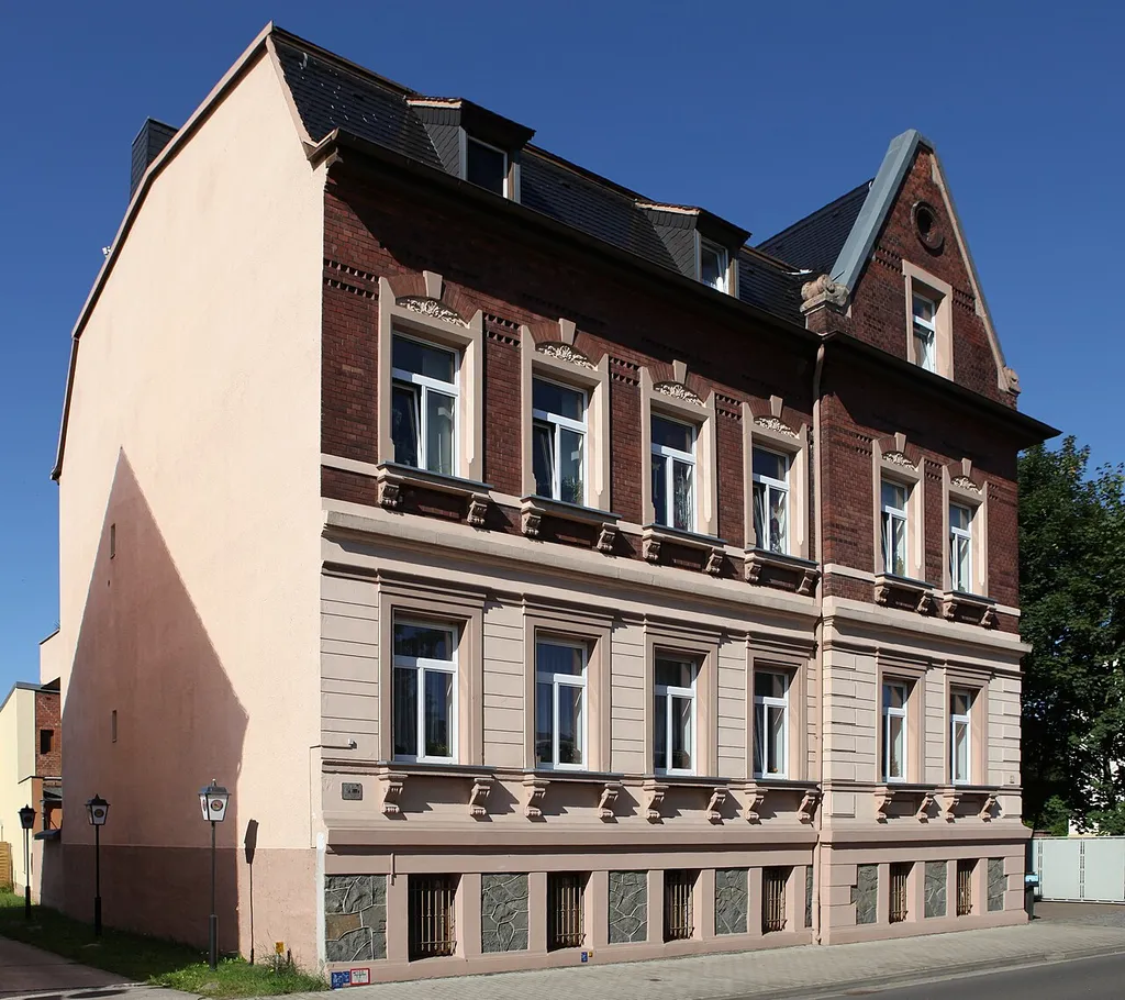 Kulturdenkmal Mietshaus Am Anger 24 in Eilenburg; Objektnummer: 08973297