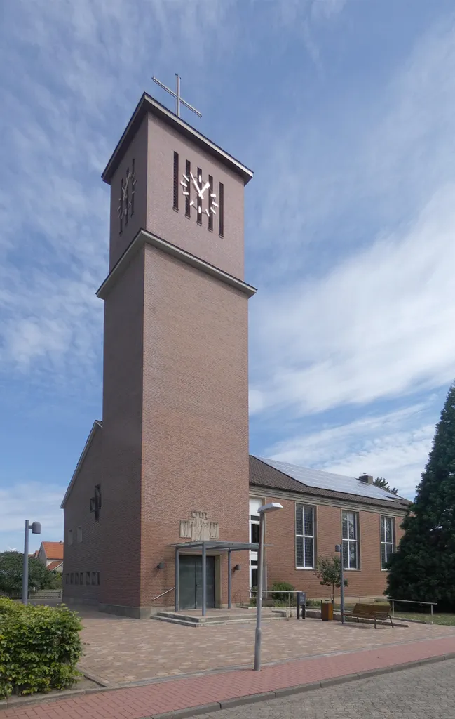 Die ev.lutherische Heilig-Kreuz-Kirche im Wunstorfer Ortsteil Bokeloh