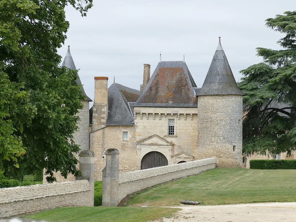 Château de Vayres in Saint-Georges-lès-Baillargeaux (Vienne, Poitou-Charentes, France).