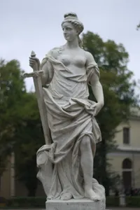 Allegory of Justice statue in Pavlovsk Park