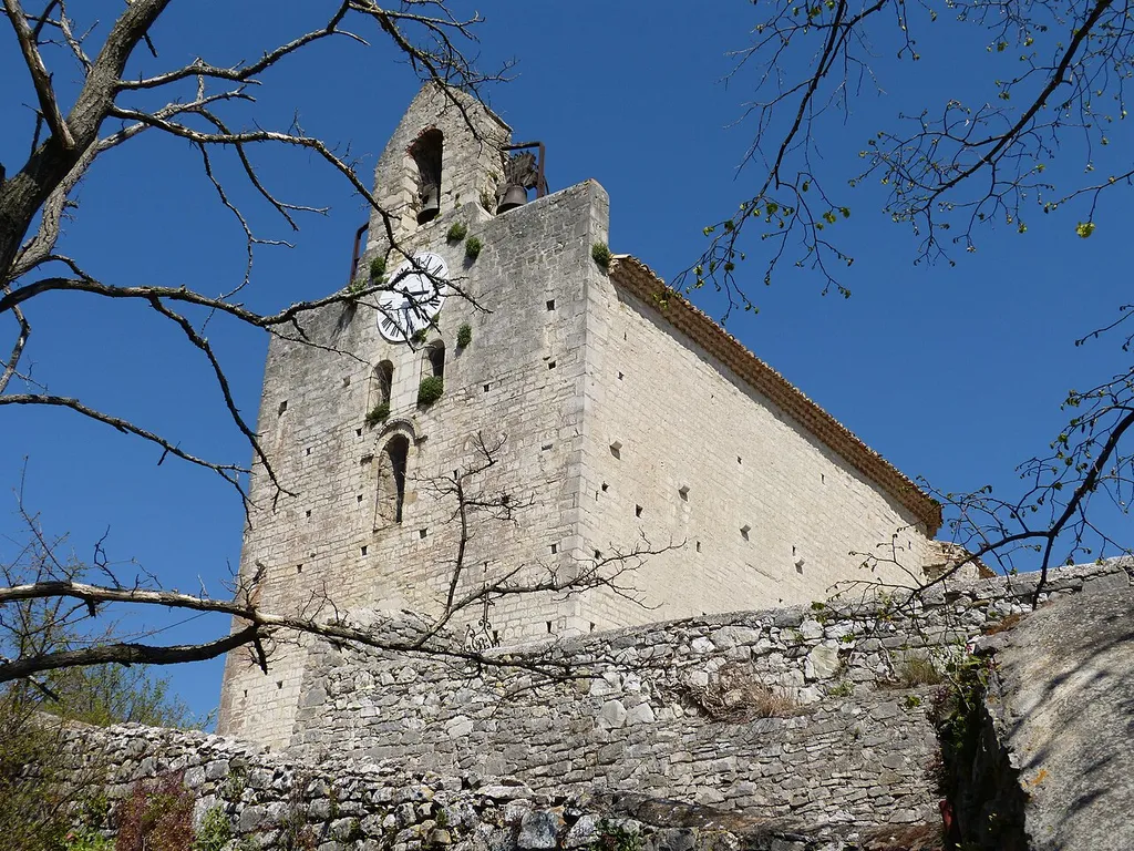 Church Notre-Dame-la-Brune at Pont-de-Barret.