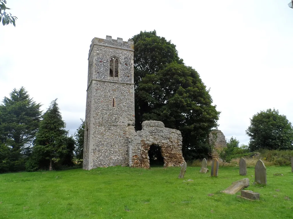 Ruins of St Mary's Church, Burgh Parva