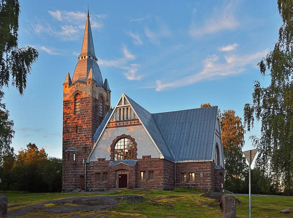 Lutheran Church in Melnikovo, Leningrad Oblast, Russia