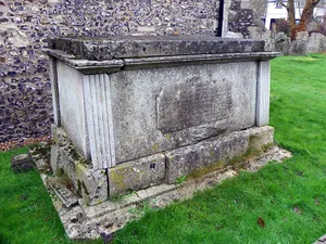 Tomb On South Side Of Chancel Of Church Of St Mary The Virgin