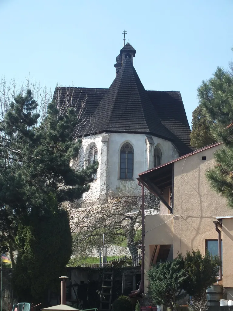 The Saint Anne Church in Krupka