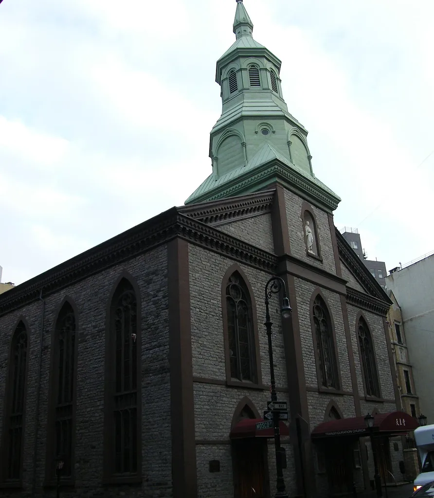 Church of the Transfigutation at 25 Mott Street on National Register of Historic Places in New York City