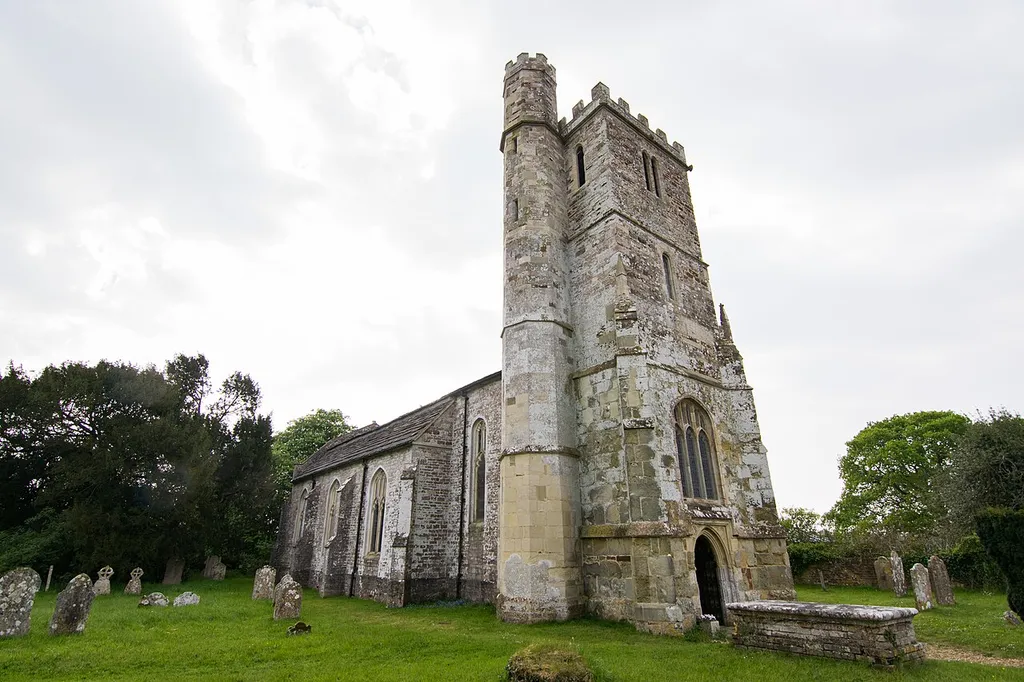 The All Saints church in Harbridge, Hampshire, England.