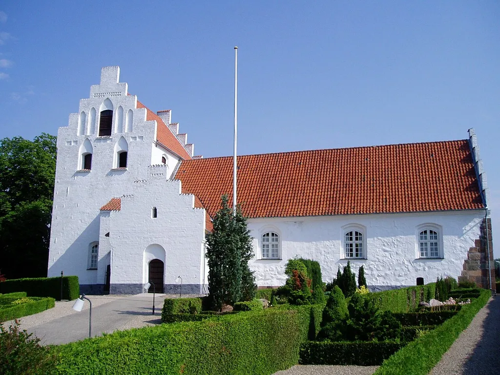 Ørbæk Church, Denmark.