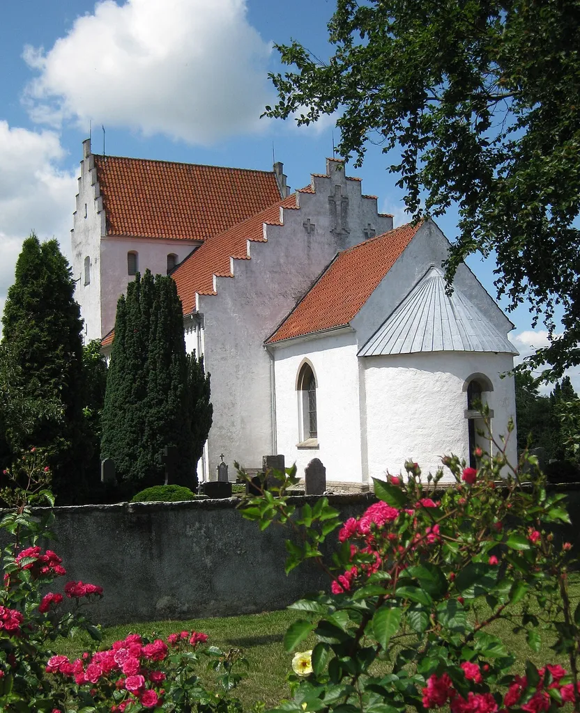 Simris church in Scania, Sweden