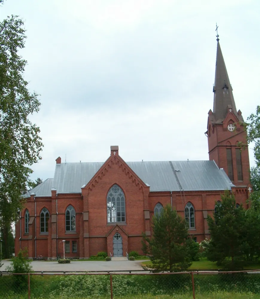 The Church of Nurmes, Finland. See also image:Nurmes Church 2.jpg