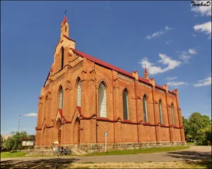 Saint Lawrence church in Ušačy