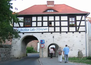 Brandenburg Gate in Łagów