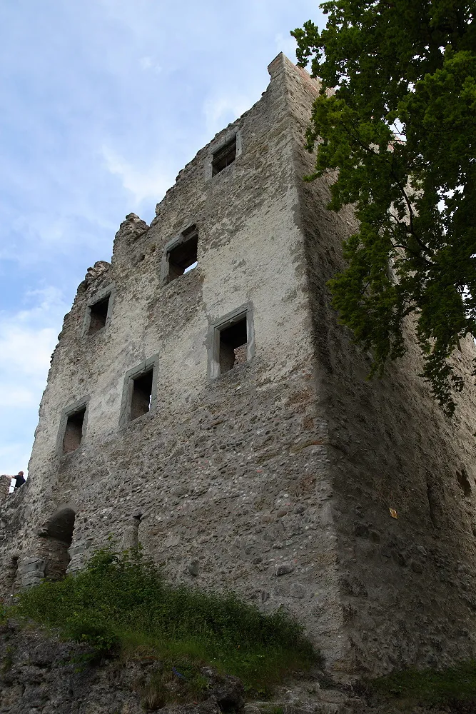 Ruine Bodman, Palasreste, Blick von Norden.