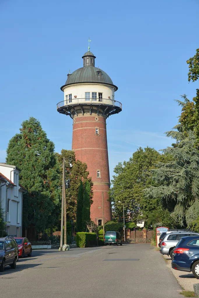 Watertower of Mannheim-Feudenheim (Germany)