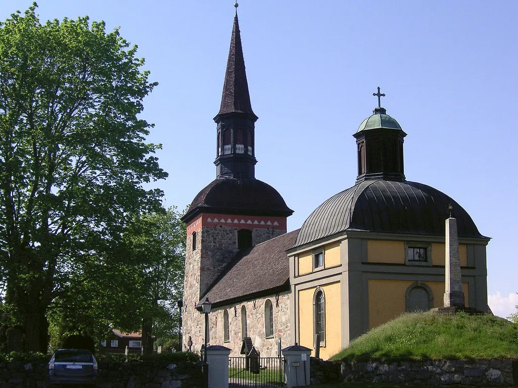 Lovö kyrka på Lovön, Ekerö kommun.