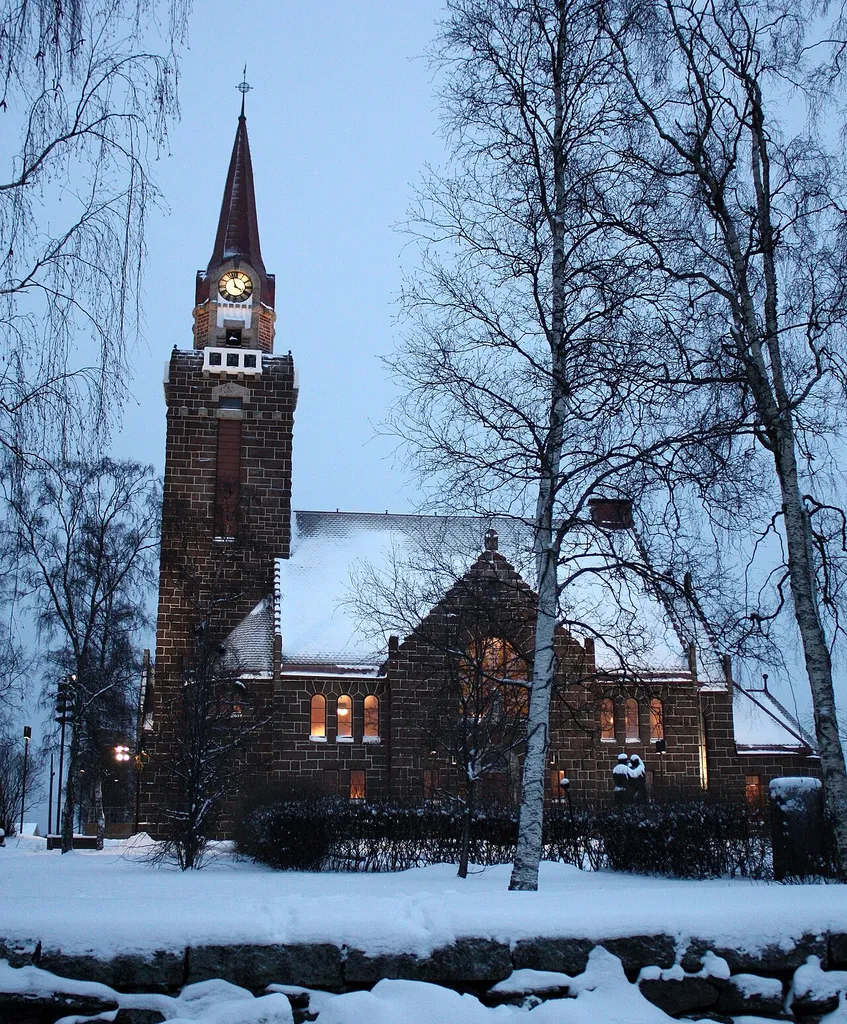 Raahe Church in Finland.