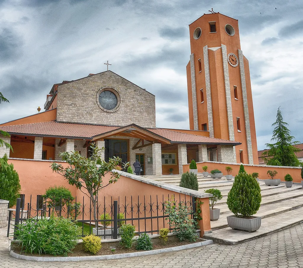 The cathedral of Rrëshen, Albania