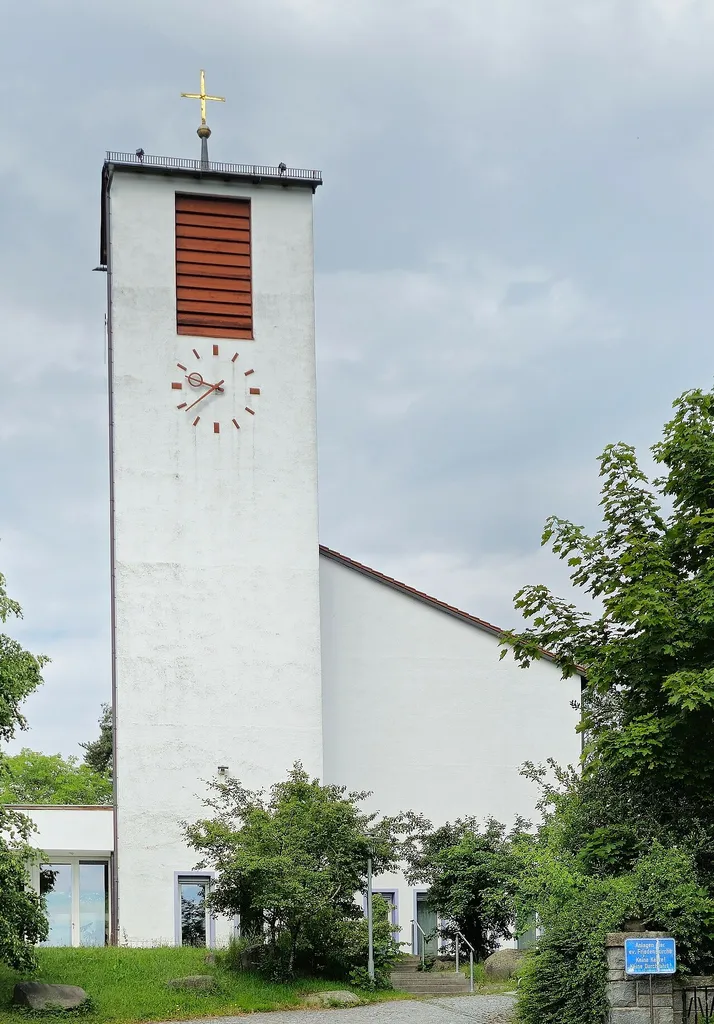 Evangelisch-lutherische Friedenskirche Hengersberg, Landkreis Deggendorf, Niederbayern, Bayern, Deutschland
