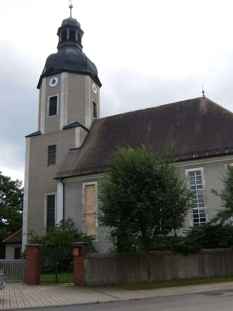 Caaschwitz, village church.
