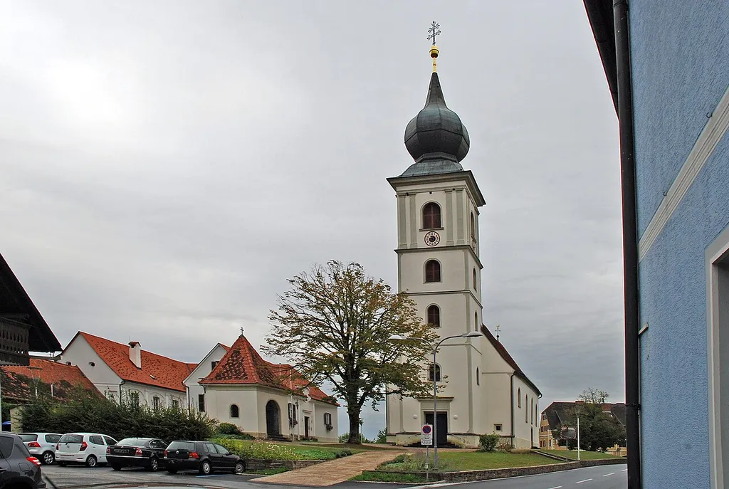 Raum um die Pfarrkirche Sankt Stefan ob Stainz, Steiermark, Österreich This media shows the protected monument with ObjektID 3794 in Austria. (Commons, de, Wikidata)