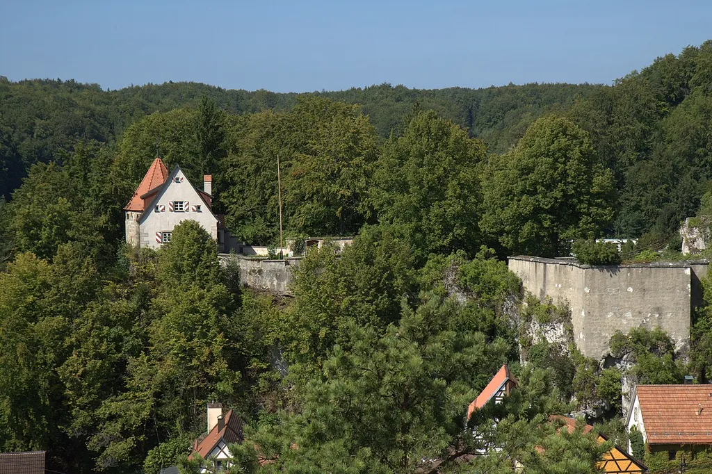 Burg Betzenstein - Burg Betzenstein - Ansicht der Südburg von Osten