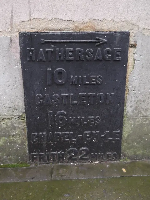 Old Milestone by the A61, Eccleshall Road, Sheffield