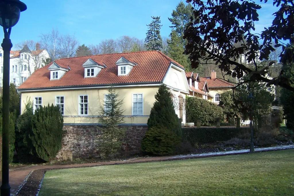 The tea-chamber in Eisenach, Kartausgarten park.