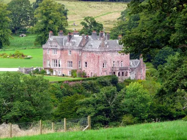 Sorn Castle from the River Ayr Way