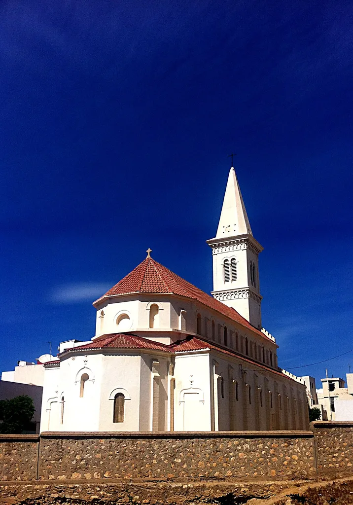 Église catholique de Saint Félix dans la ville de Sousse, Tunisie