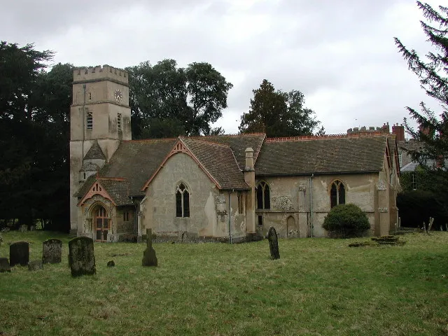 Church of England parish church of All Saints, Shirburn, Oxordshire.