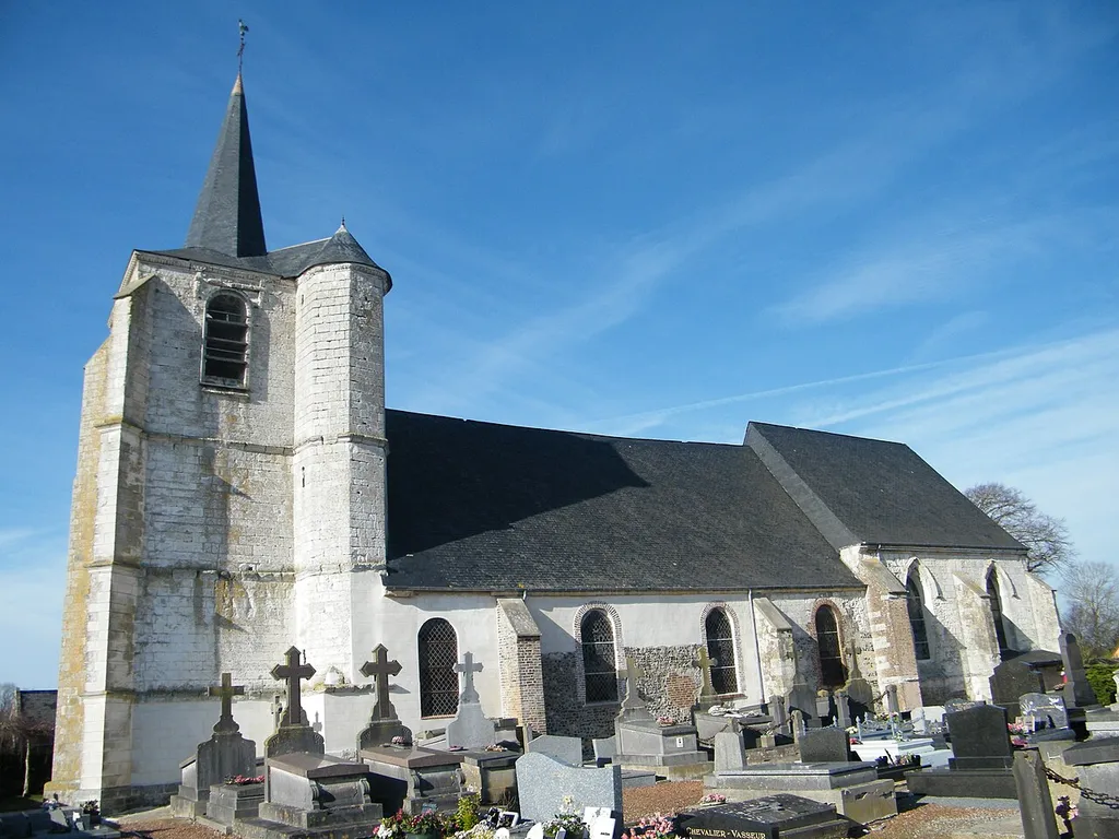 Pendé, Somme, Fr, église (2)