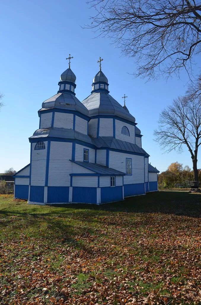 Стародавня церква в с. Краївщина