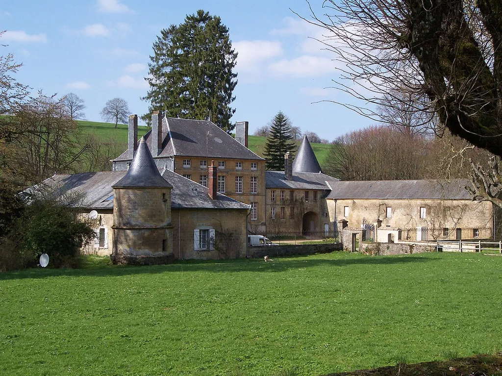 Gruyères castle, Ardennes, France.