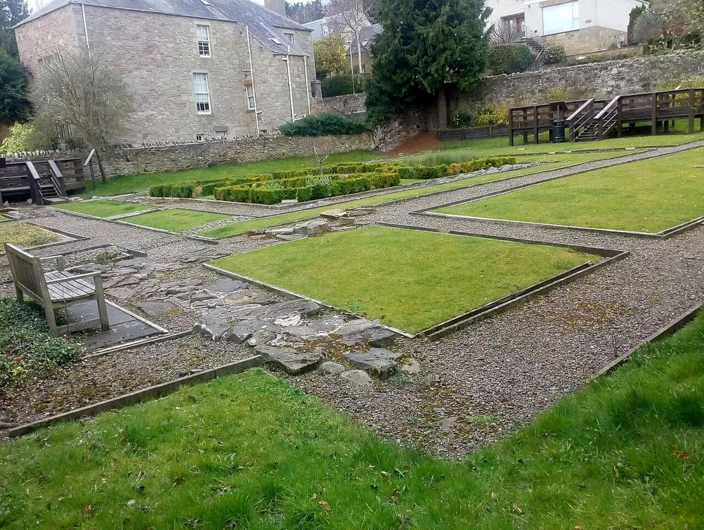remains of Jedburgh Franciscan Friary